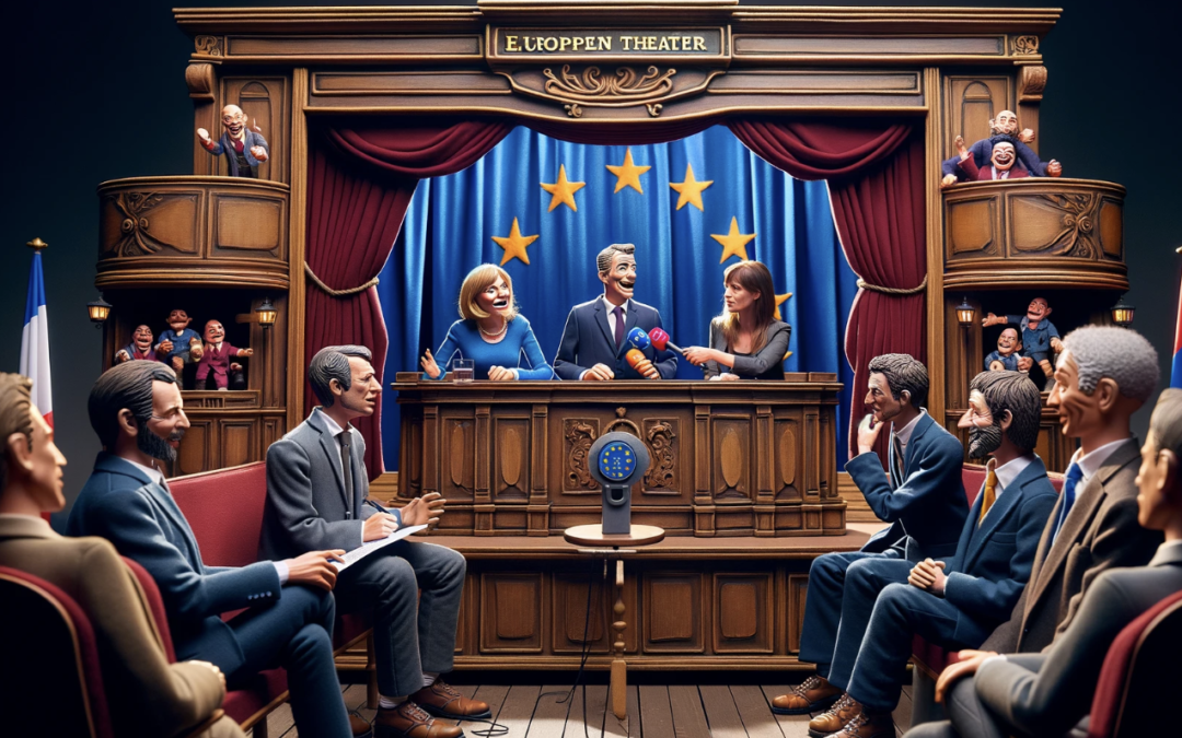 De kernboodschap in de politieke poppenkast: gemaakt door AI